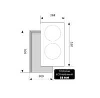 Индукционная варочная поверхность LEX EVI 320 BL