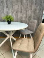 Стул Крафт SAVANA VIOLET  каркас черный